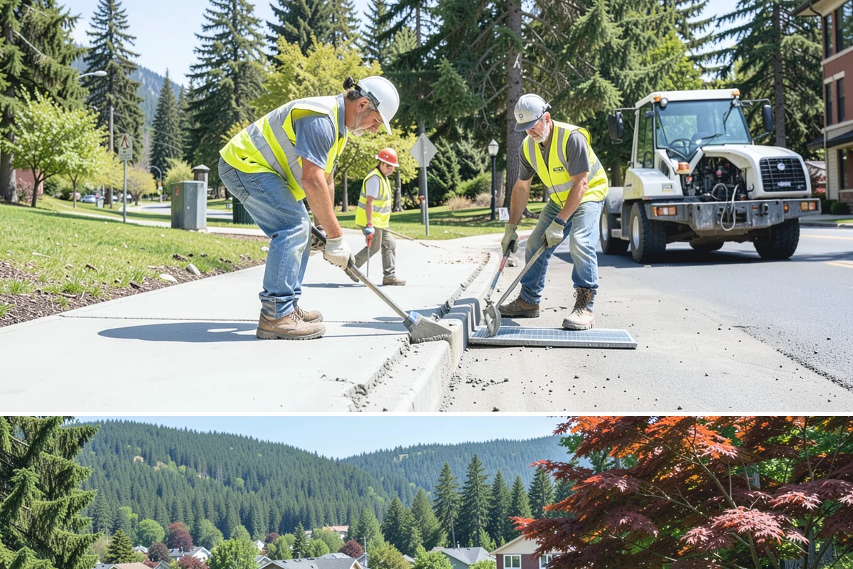 Event Cleanup in Index, Snohomish County, WA - Event cleanup demand peaks from May through September during the region's outdoor festival and market season.