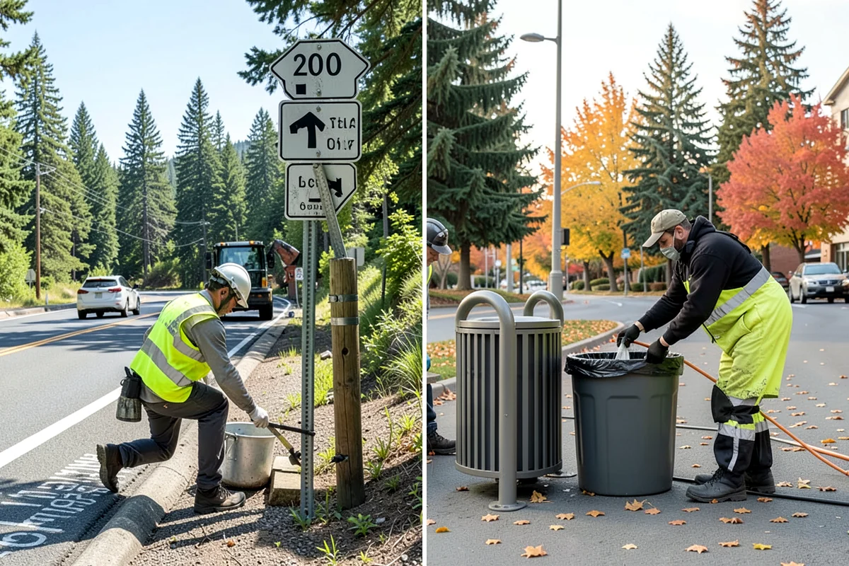 Event Cleanup in Kenmore, King County, WA - Confirm event footprint, reset needs, and reopening deadline