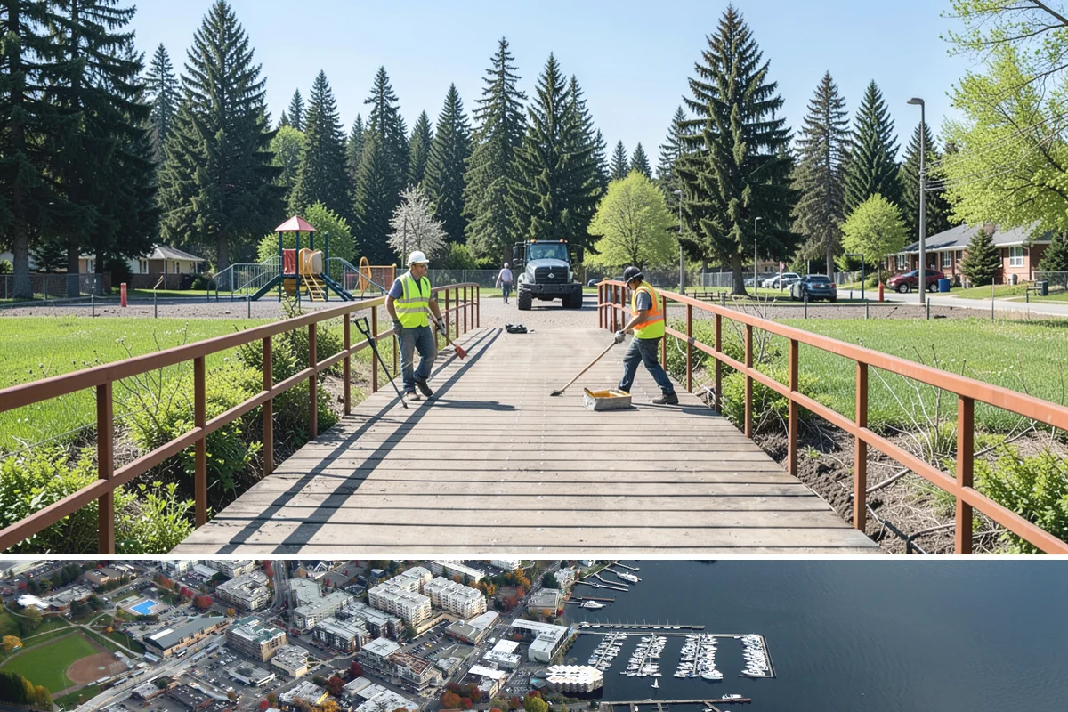 Event Cleanup in Kirkland, King County, WA - Event cleanup demand peaks from May through September during the region's outdoor festival and market season.