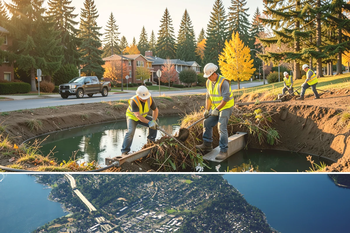 Event Cleanup in Mercer Island, King County, WA - Event cleanup demand peaks from May through September during the region's outdoor festival and market season.