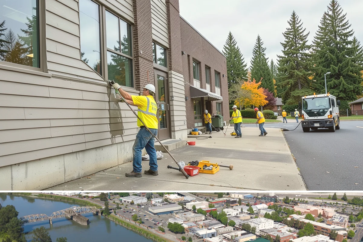 Event Cleanup in Mount Vernon, Skagit County, WA - Event cleanup demand peaks from May through September during the region's outdoor festival and market season.