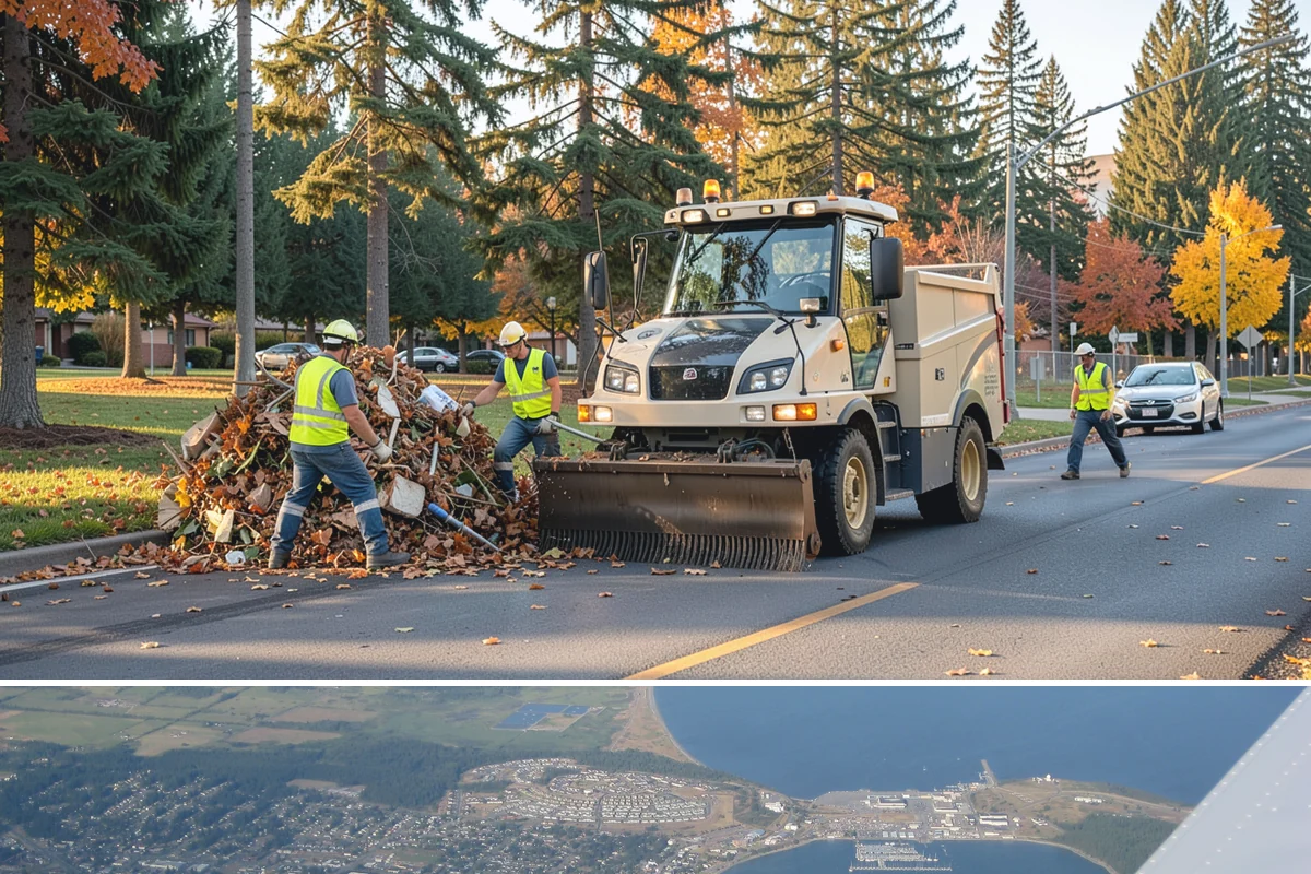 Event Cleanup in Oak Harbor, Island County, WA - Event cleanup demand peaks from May through September during the region's outdoor festival and market season.