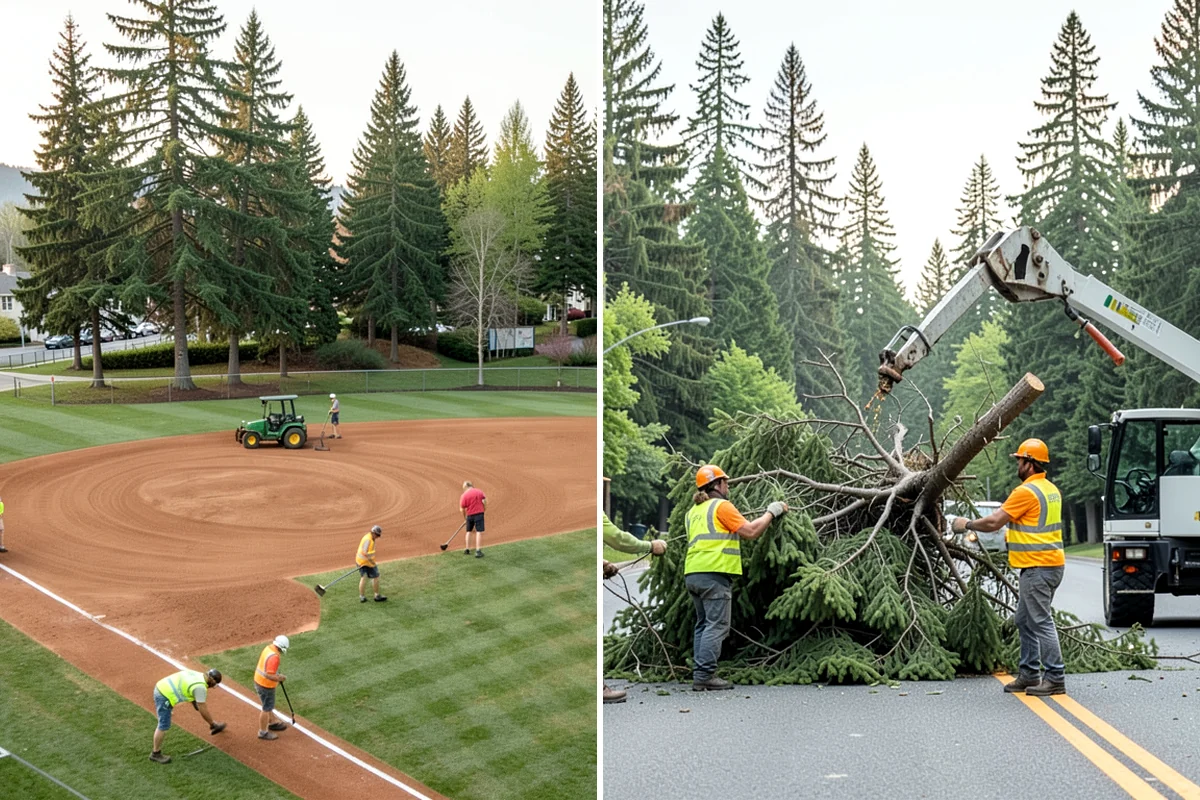 Event Cleanup in Shoreline, King County, WA - Confirm event footprint, reset needs, and reopening deadline