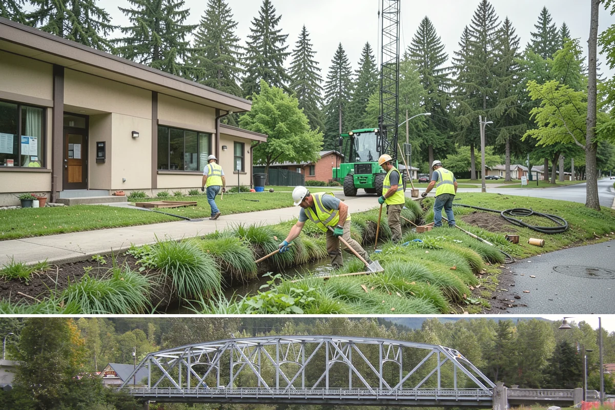 Event Cleanup in Skykomish, King County, WA - Event cleanup demand peaks from May through September during the region's outdoor festival and market season.