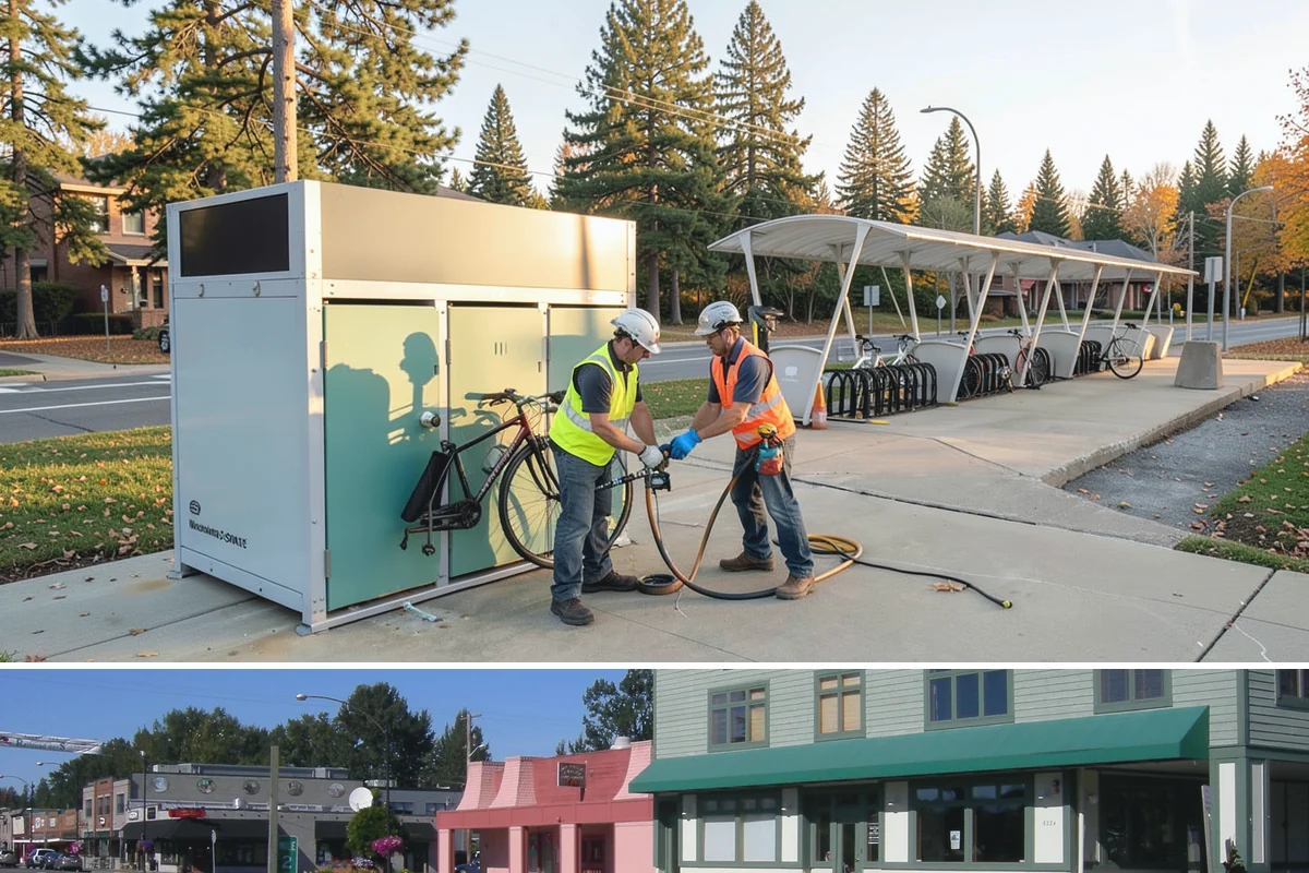 Event Cleanup in Snoqualmie, King County, WA - Event cleanup demand peaks from May through September during the region's outdoor festival and market season.