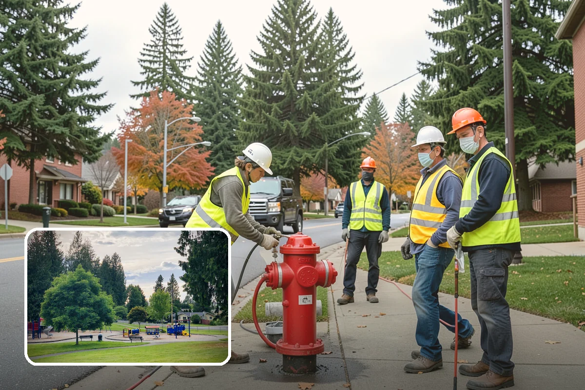Event Setup in Bonney Lake, Pierce County, WA - Complete physical setup executed to the site plan