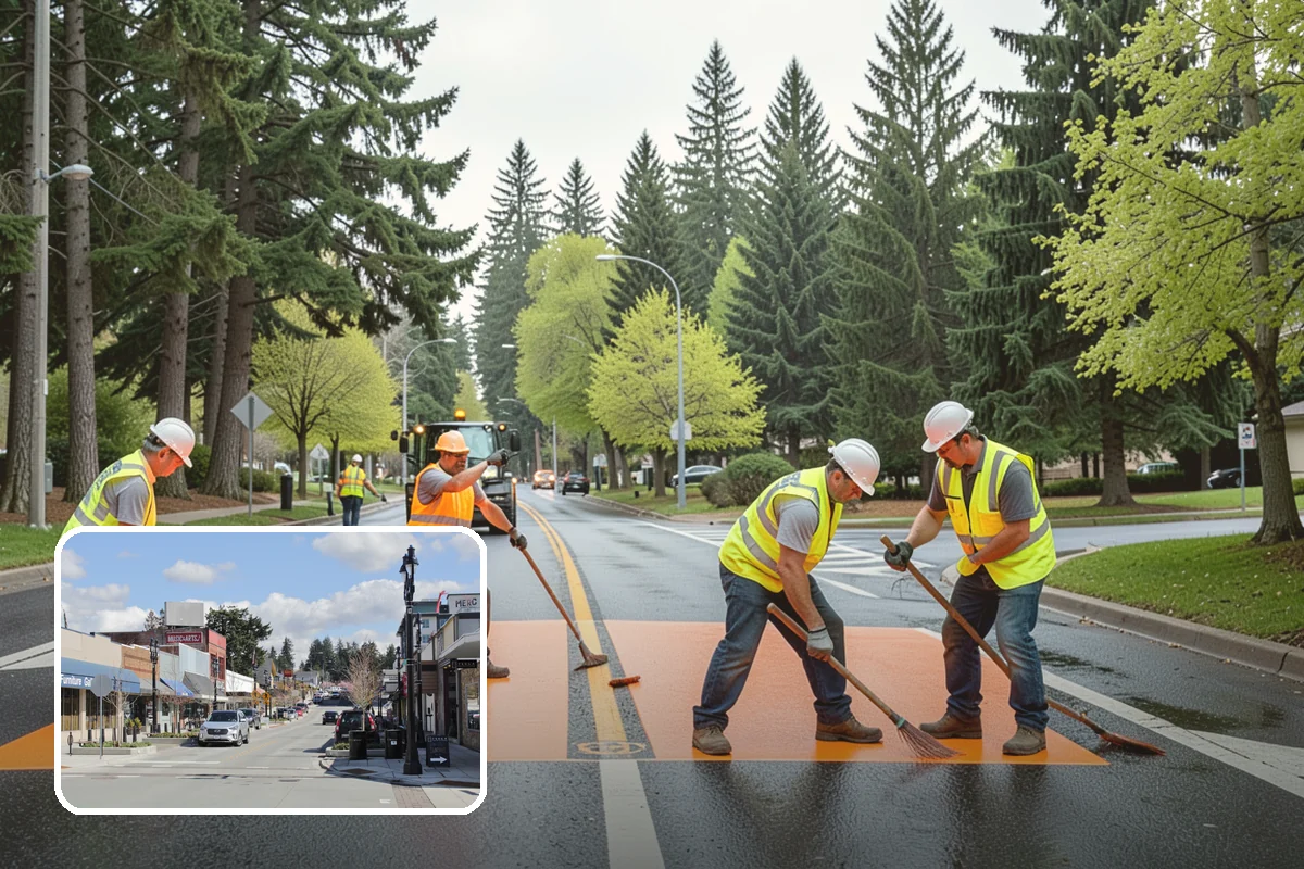Event Setup in Bothell, King County, WA - Complete physical setup executed to the site plan
