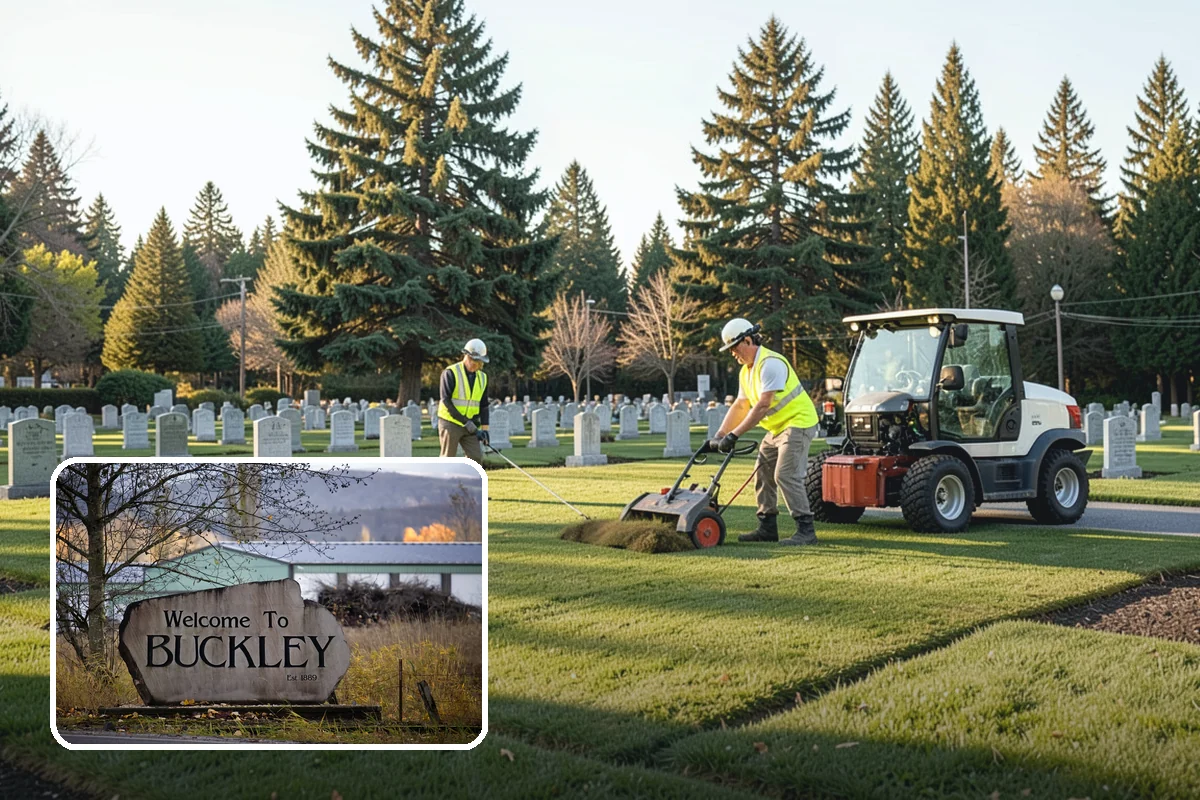 Event Setup in Buckley, Pierce County, WA - Complete physical setup executed to the site plan