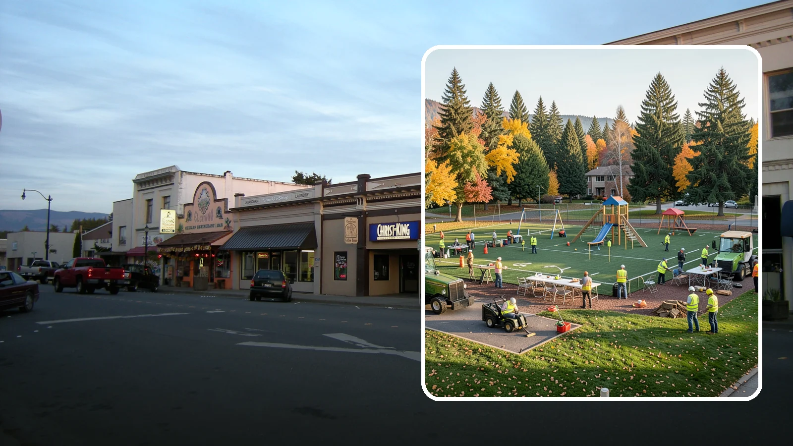 Event Setup in Burlington, Skagit County, WA - Turnkey event site setup for Western Washington municipal festivals, markets, and public gatherings.