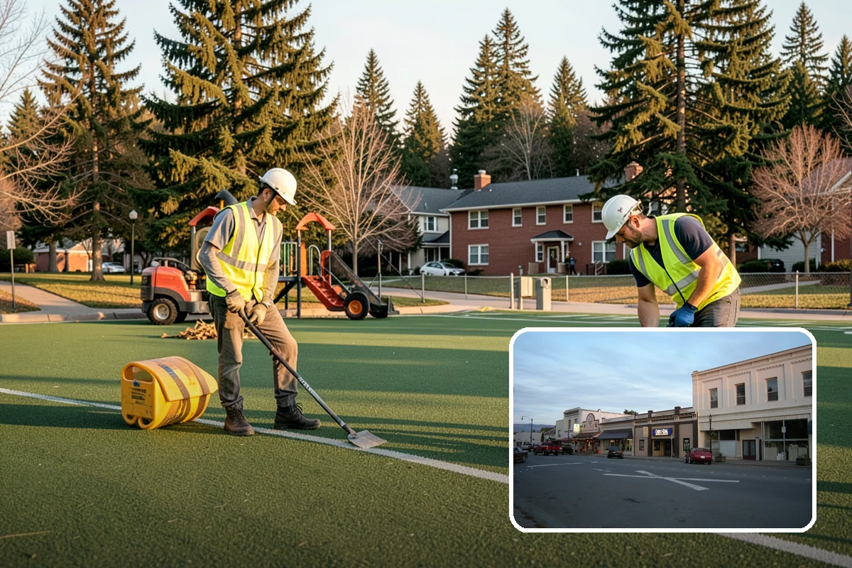Event Setup in Burlington, Skagit County, WA - Complete physical setup executed to the site plan