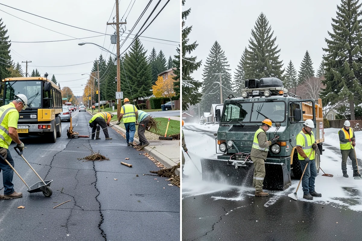Event Setup in Everett, Snohomish County, WA - Review the event site plan and equipment list with organizers