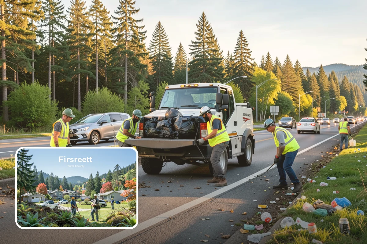 Event Setup in Fircrest, Pierce County, WA - Complete physical setup executed to the site plan