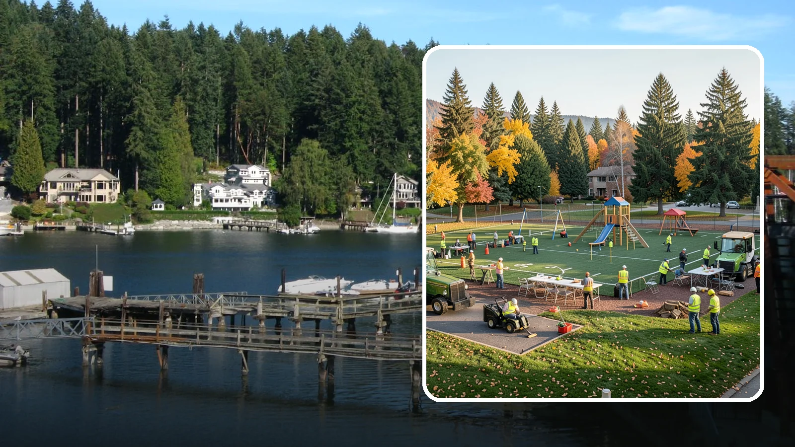 Event Setup in Gig Harbor, Pierce County, WA - Turnkey event site setup for Western Washington municipal festivals, markets, and public gatherings.