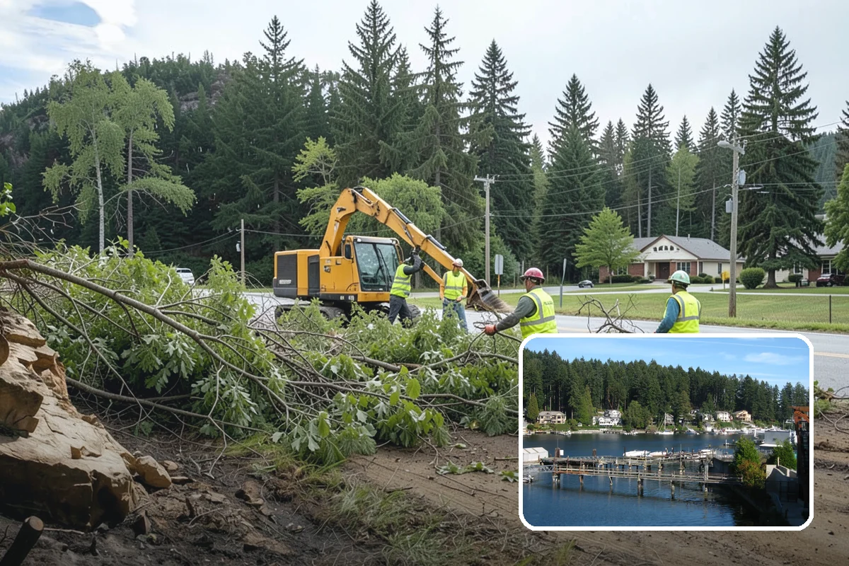 Event Setup in Gig Harbor, Pierce County, WA - Complete physical setup executed to the site plan