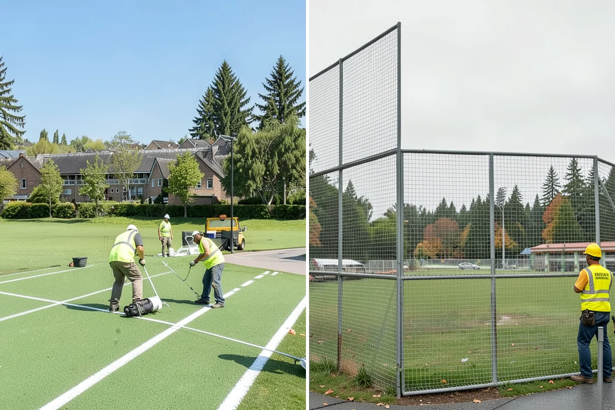 Event Setup in Hunts Point, King County, WA - Review the event site plan and equipment list with organizers