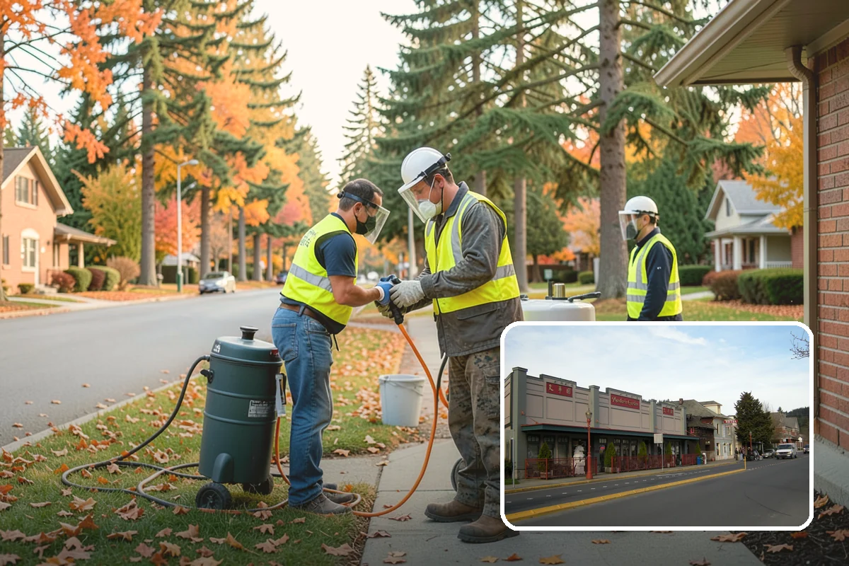 Event Setup in Issaquah, King County, WA - Complete physical setup executed to the site plan