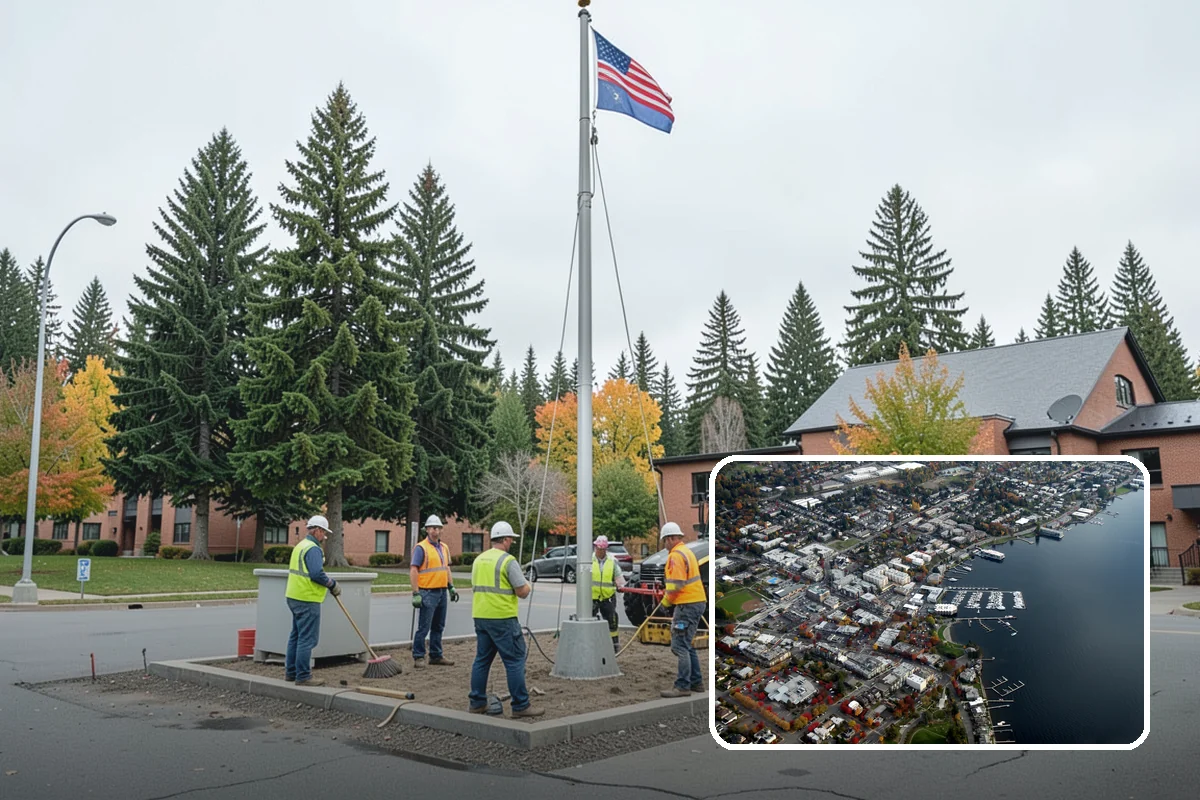 Event Setup in Kirkland, King County, WA - Complete physical setup executed to the site plan