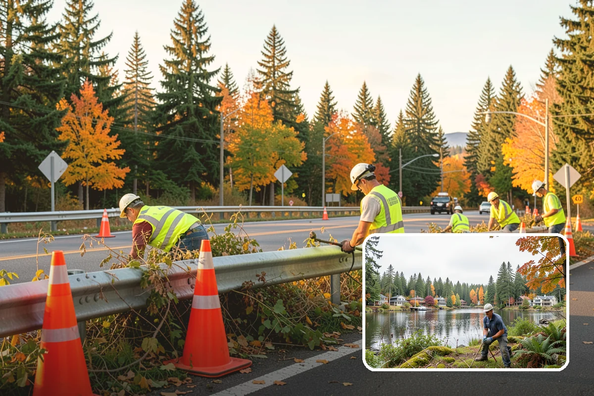 Event Setup in La Conner, Skagit County, WA - Complete physical setup executed to the site plan