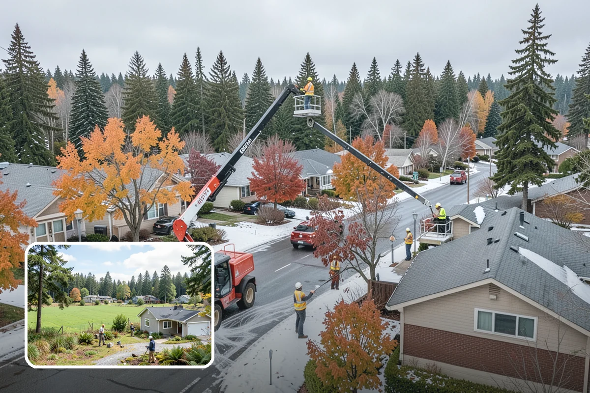 Event Setup in Lyman, Skagit County, WA - Complete physical setup executed to the site plan