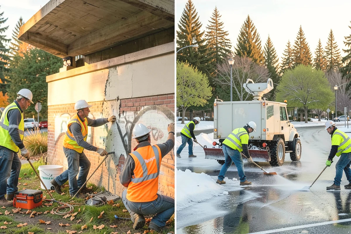 Event Setup in Mercer Island, King County, WA - Review the event site plan and equipment list with organizers