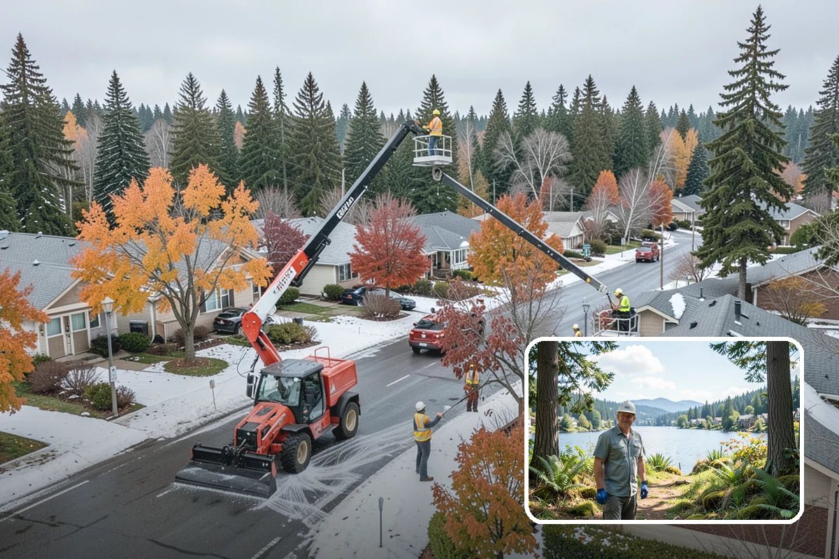 Event Setup in Milton, King County, WA - Complete physical setup executed to the site plan