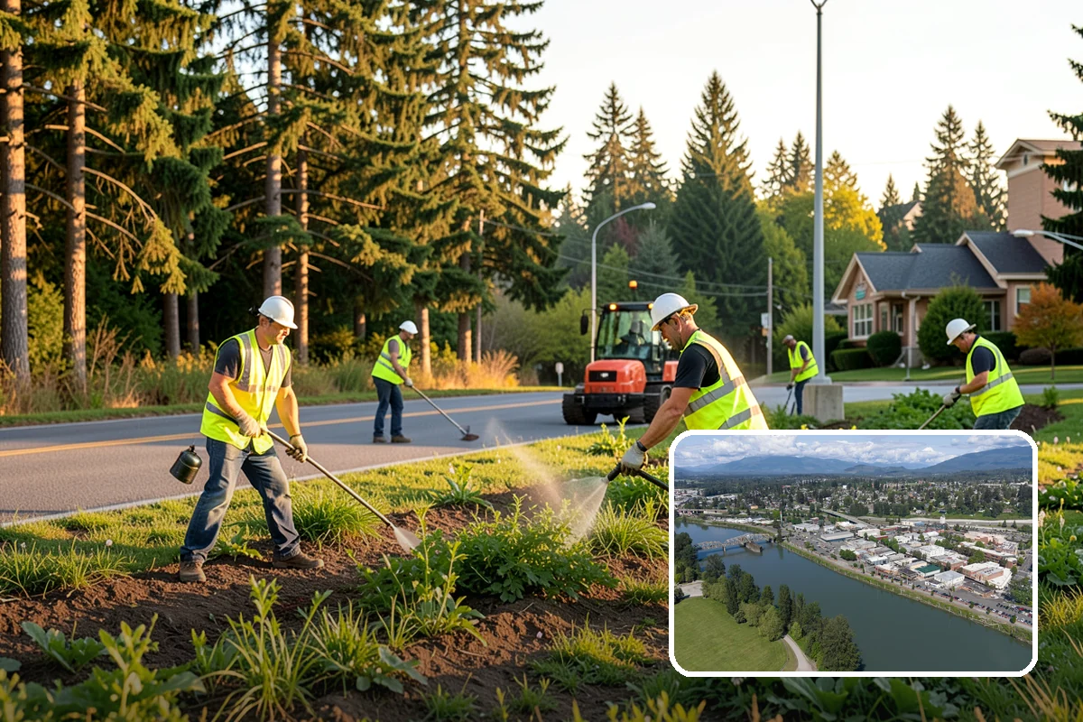 Event Setup in Mount Vernon, Skagit County, WA - Complete physical setup executed to the site plan