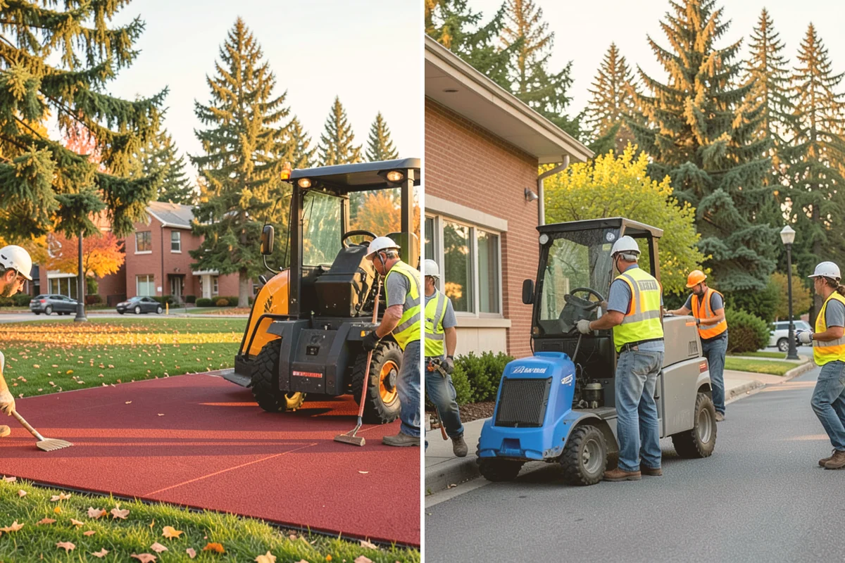Event Setup in Newcastle, King County, WA - Review the event site plan and equipment list with organizers