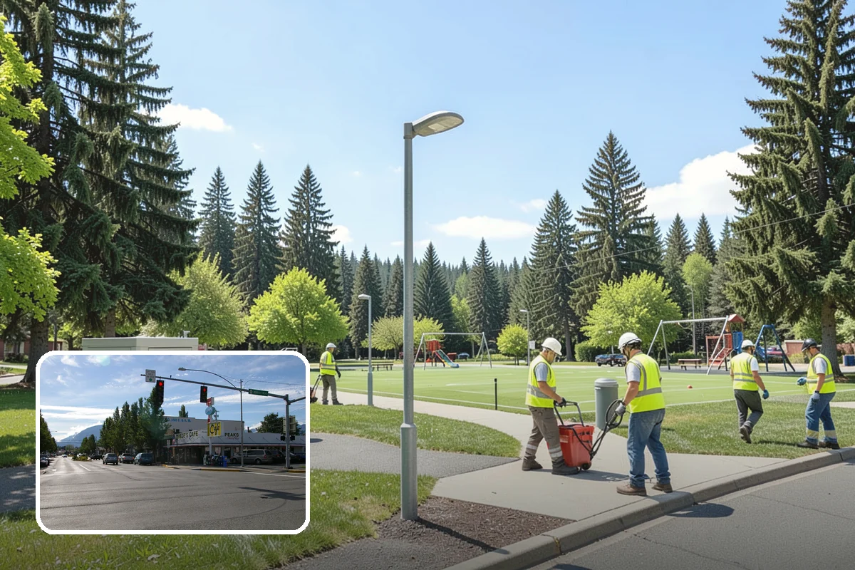 Event Setup in North Bend, King County, WA - Complete physical setup executed to the site plan