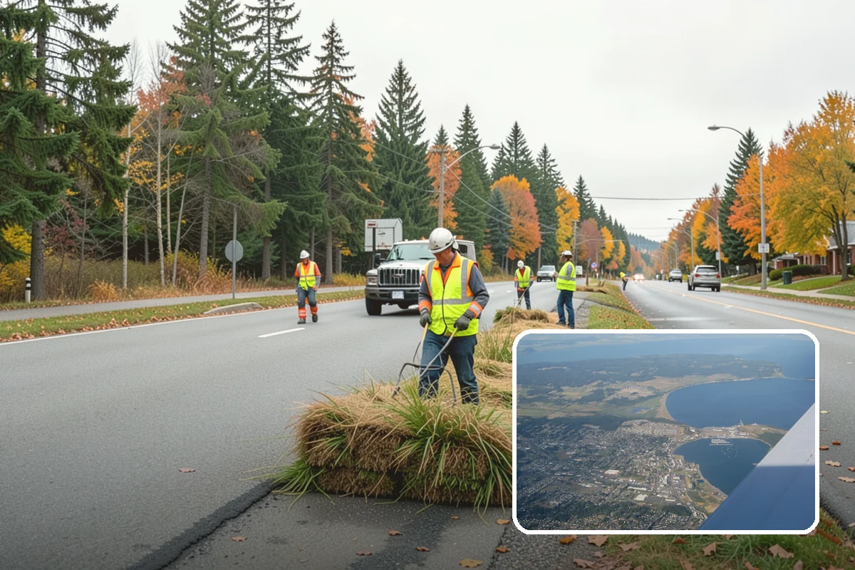 Event Setup in Oak Harbor, Island County, WA - Complete physical setup executed to the site plan