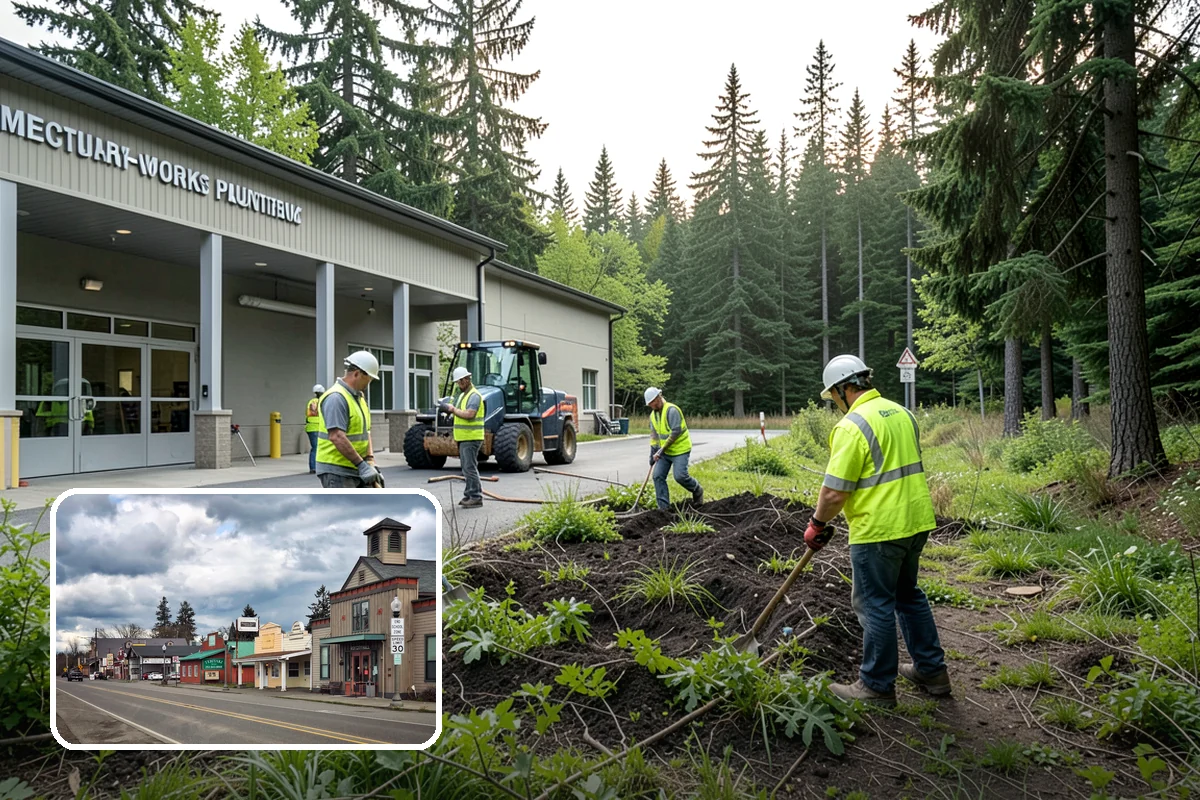 Event Setup in Roy, Pierce County, WA - Complete physical setup executed to the site plan
