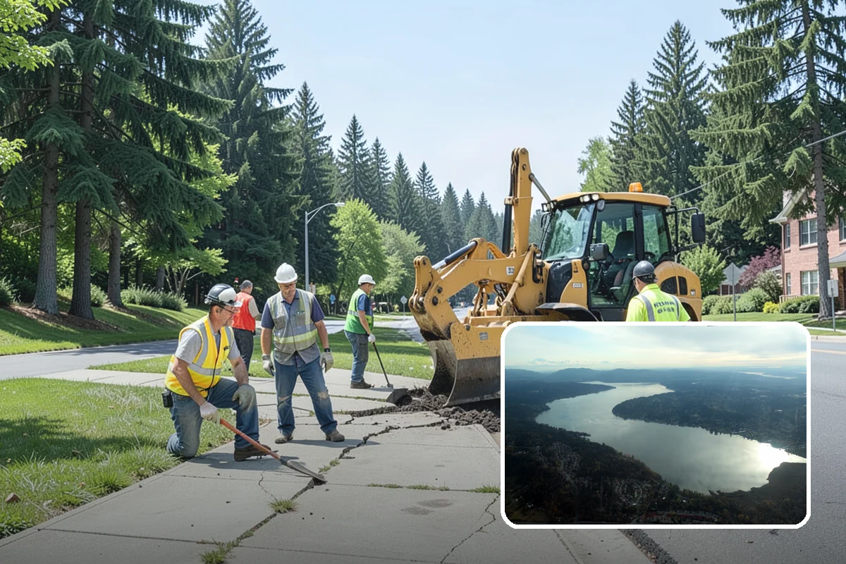 Event Setup in Sammamish, King County, WA - Complete physical setup executed to the site plan