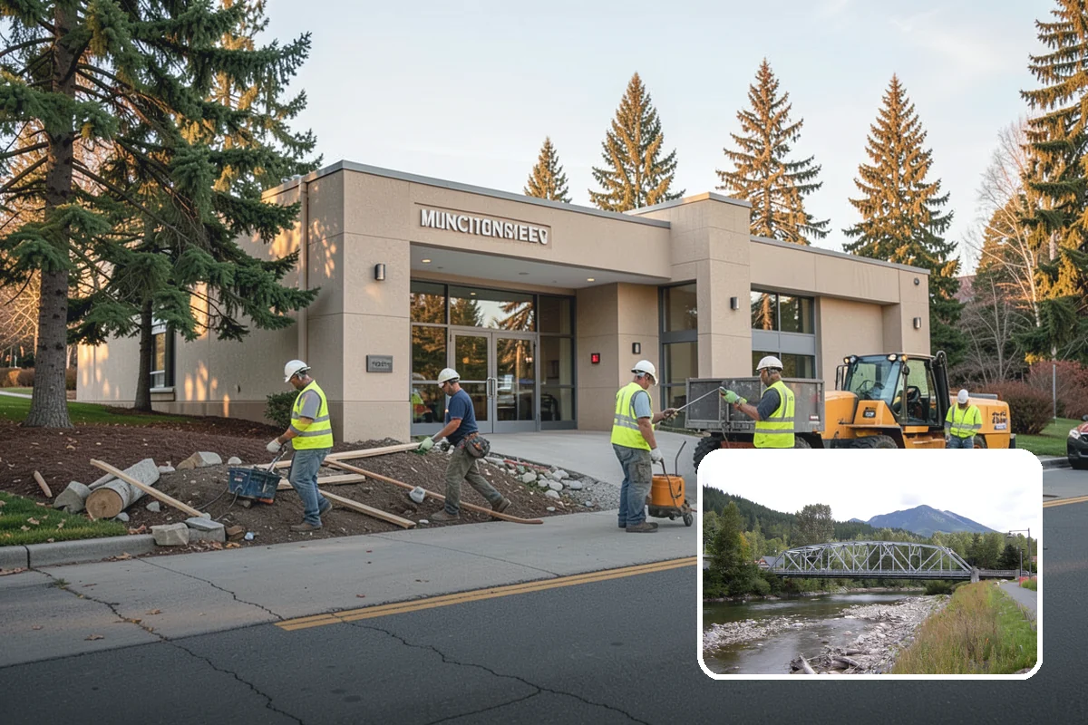 Event Setup in Skykomish, King County, WA - Complete physical setup executed to the site plan