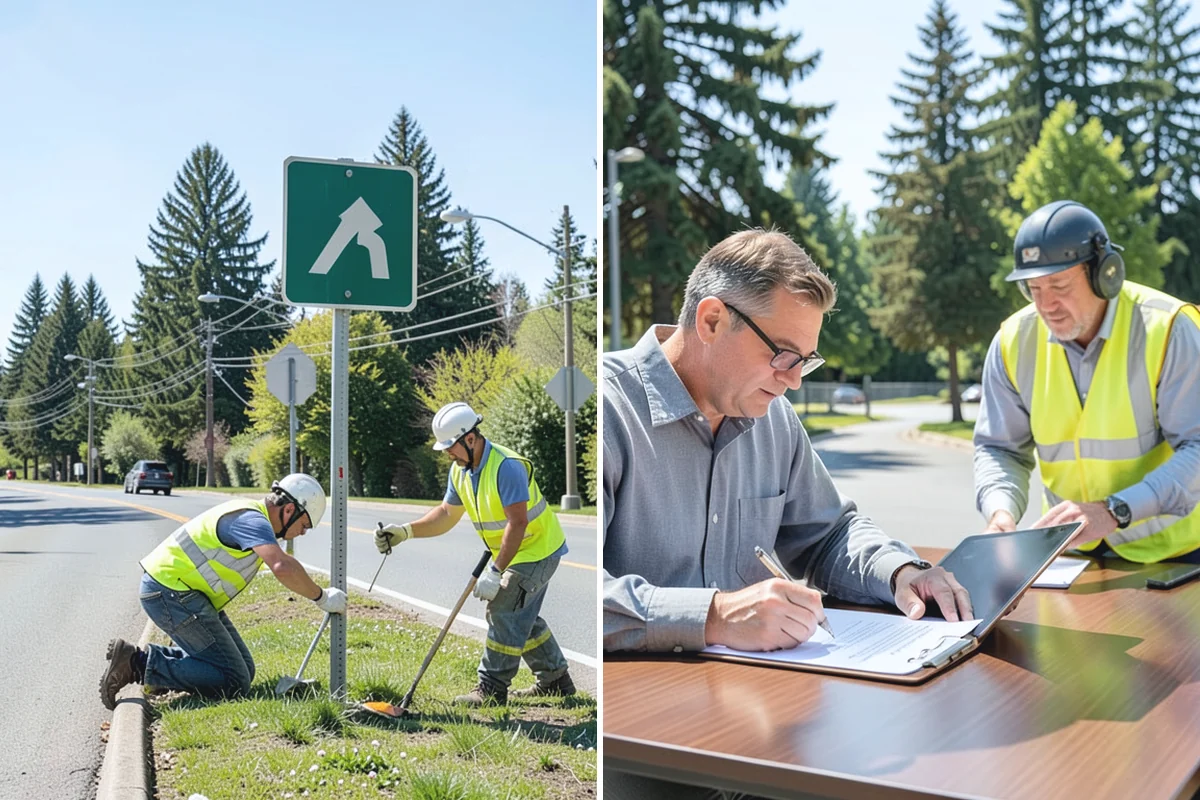 Event Setup in Skykomish, King County, WA - Review the event site plan and equipment list with organizers