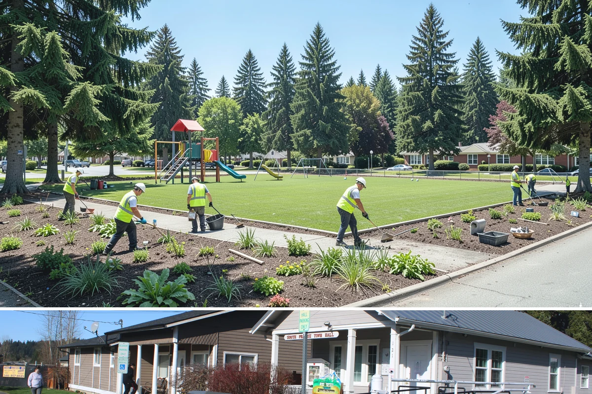 Event Setup in South Prairie, Pierce County, WA - Setup demand concentrates in the summer festival season from June through September.