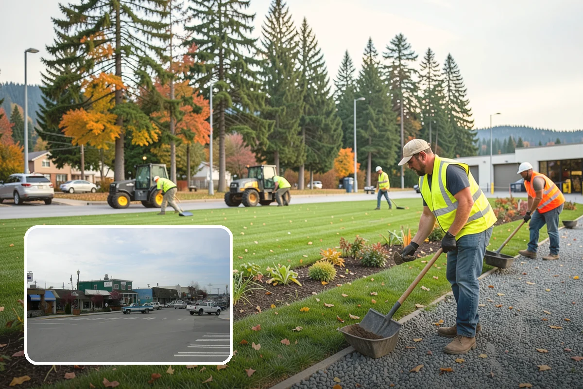 Event Setup in Stanwood, Snohomish County, WA - Complete physical setup executed to the site plan