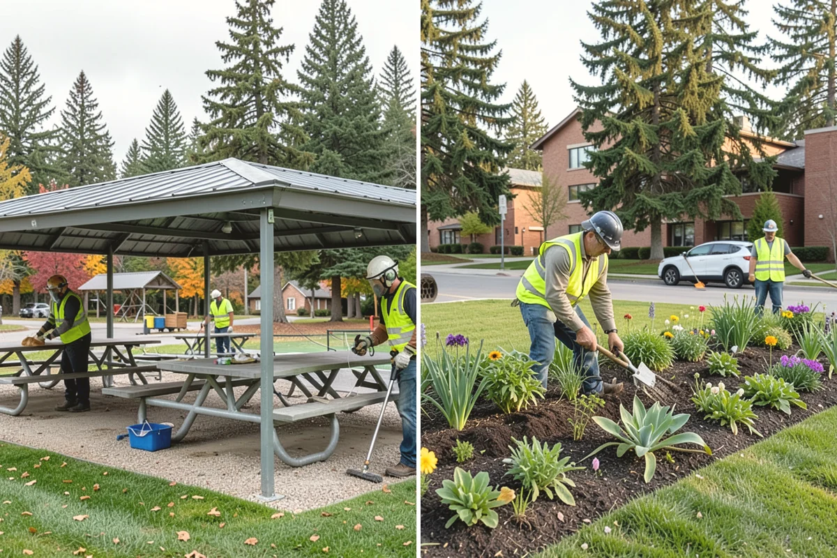 Event Setup in Tukwila, King County, WA - Review the event site plan and equipment list with organizers