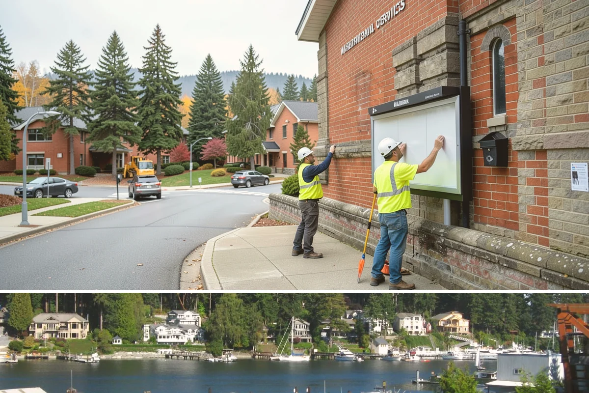 Event Teardown in Gig Harbor, Pierce County, WA - Teardown work follows the summer and early-fall event season when public gatherings are most frequent.