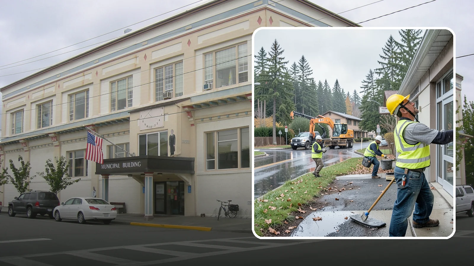 Exterior Caulking in Anacortes, Skagit County, WA - Renewal of exterior caulking and sealants to keep water out of public building envelopes.
