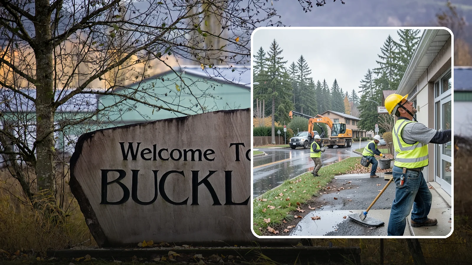 Exterior Caulking in Buckley, Pierce County, WA - Renewal of exterior caulking and sealants to keep water out of public building envelopes.