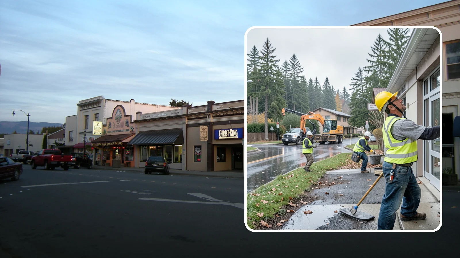 Exterior Caulking in Burlington, Skagit County, WA - Renewal of exterior caulking and sealants to keep water out of public building envelopes.