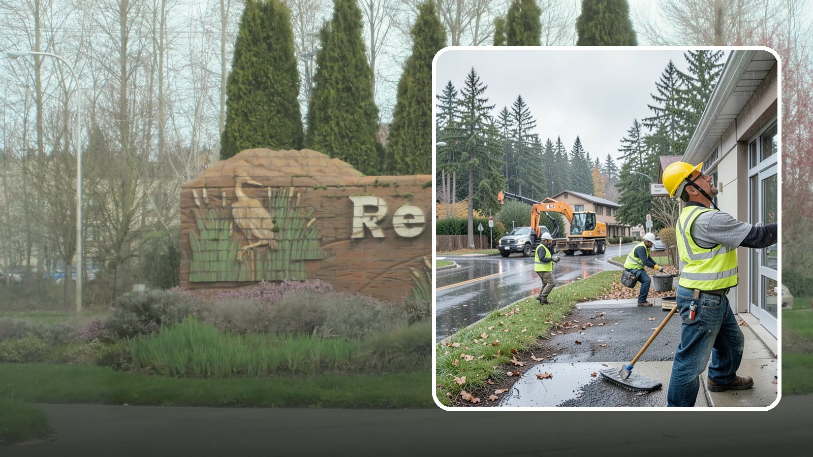 Exterior Caulking in Renton, King County, WA - Renewal of exterior caulking and sealants to keep water out of public building envelopes.