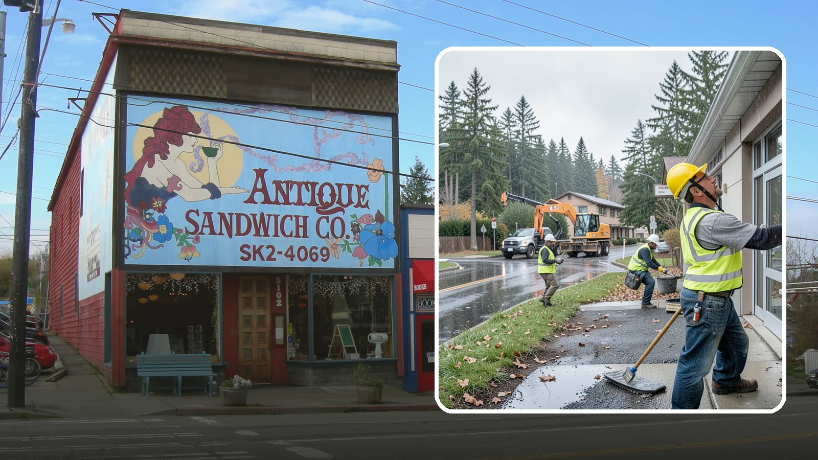 Exterior Caulking in Ruston, Pierce County, WA - Renewal of exterior caulking and sealants to keep water out of public building envelopes.