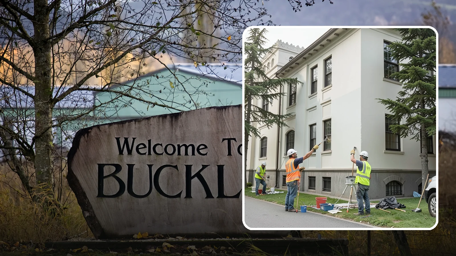 Exterior Painting in Buckley, Pierce County, WA - Professional exterior painting that protects and refreshes public buildings against Western Washington weather.