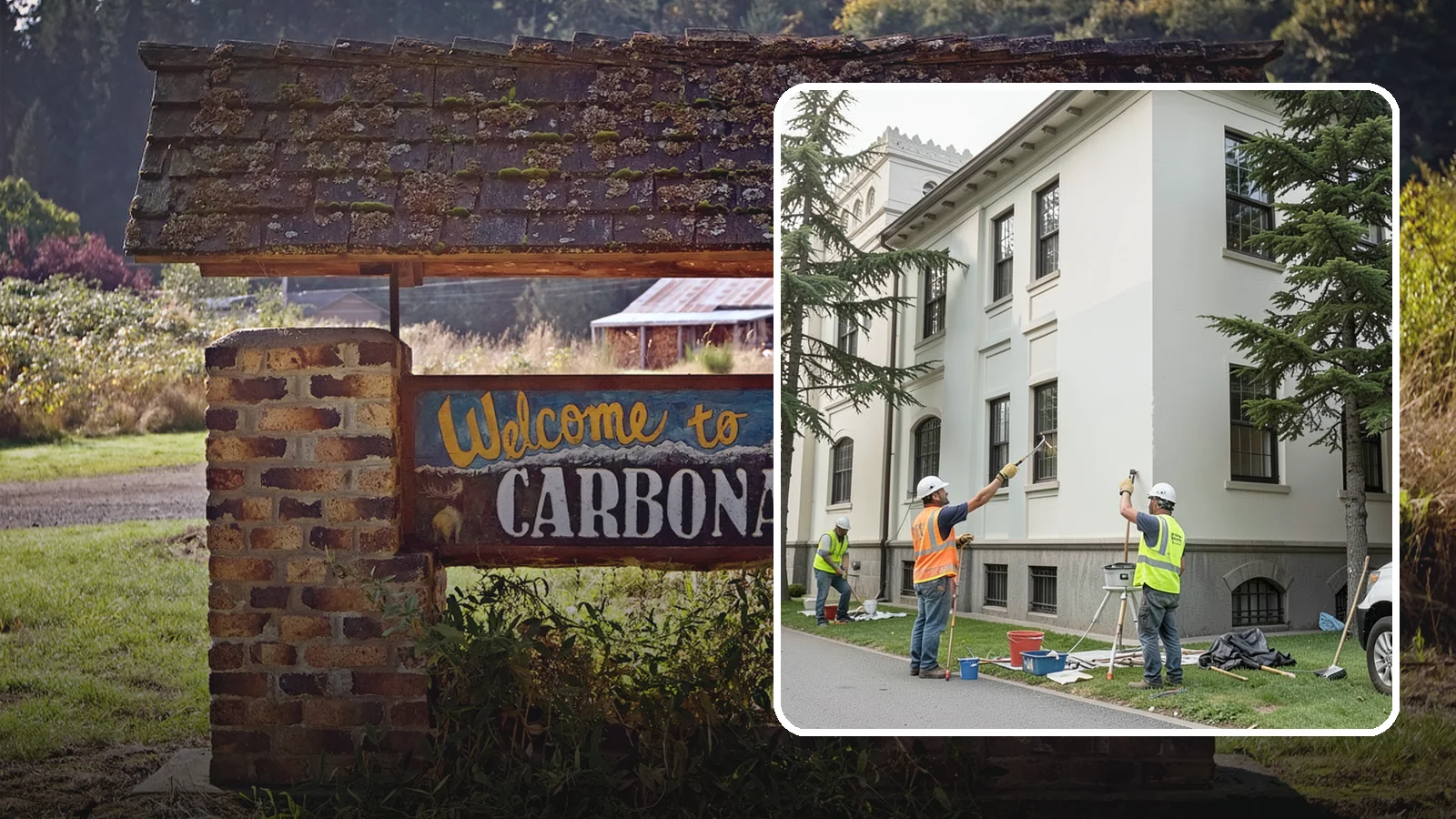 Exterior Painting in Carbonado, Pierce County, WA - Professional exterior painting that protects and refreshes public buildings against Western Washington weather.