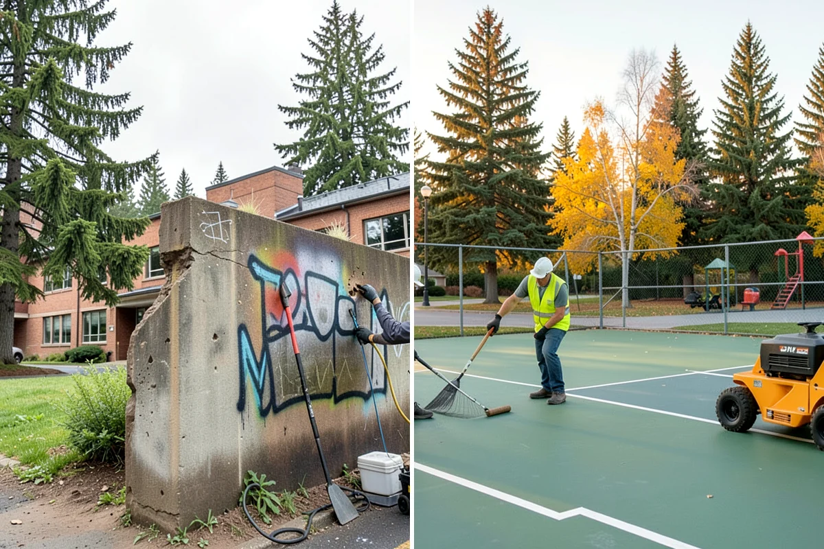 Exterior Painting in Clyde Hill, King County, WA - Assess coatings, substrates, and areas of failure