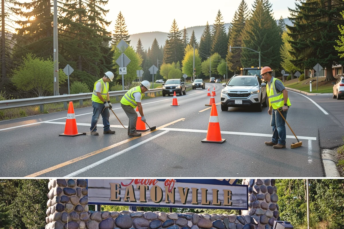 Exterior Painting in Eatonville, Pierce County, WA - Exterior painting is best scheduled during the drier May-through-September window for proper adhesion and curing.