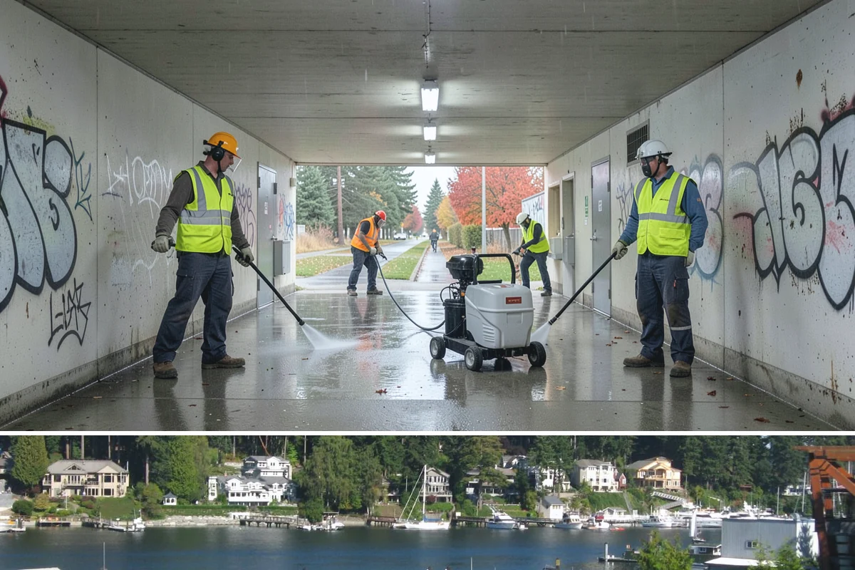 Exterior Painting in Gig Harbor, Pierce County, WA - Exterior painting is best scheduled during the drier May-through-September window for proper adhesion and curing.