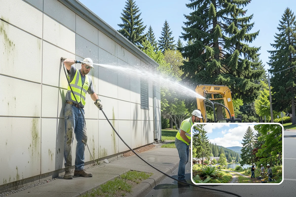 Exterior Painting in Lake Forest Park, King County, WA - Protects building envelopes from moisture and UV damage