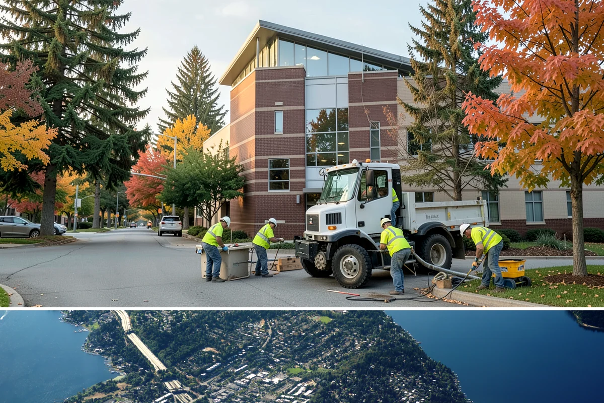 Exterior Painting in Mercer Island, King County, WA - Exterior painting is best scheduled during the drier May-through-September window for proper adhesion and curing.