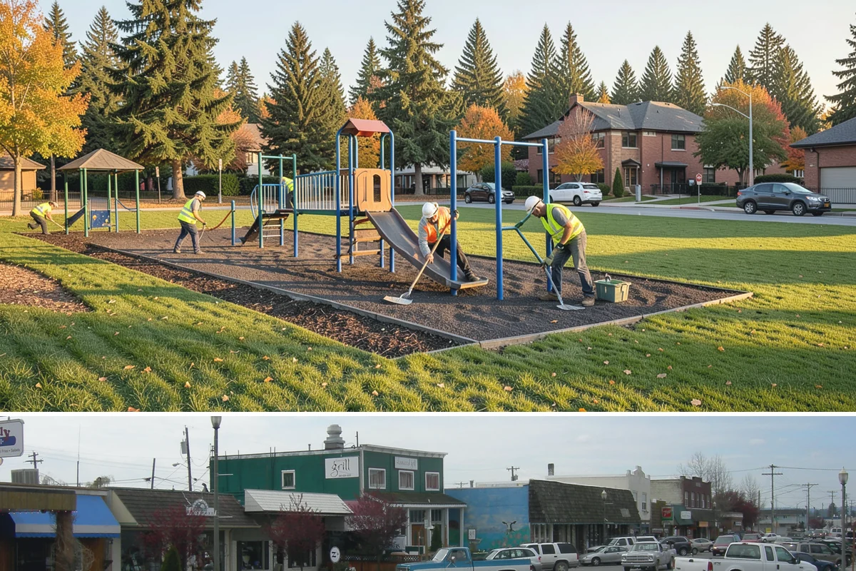 Exterior Painting in Stanwood, Snohomish County, WA - Exterior painting is best scheduled during the drier May-through-September window for proper adhesion and curing.